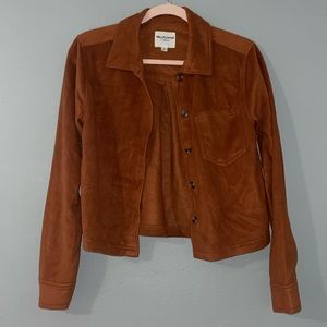 Leather Jacket  (Camel/Brown) 🤎